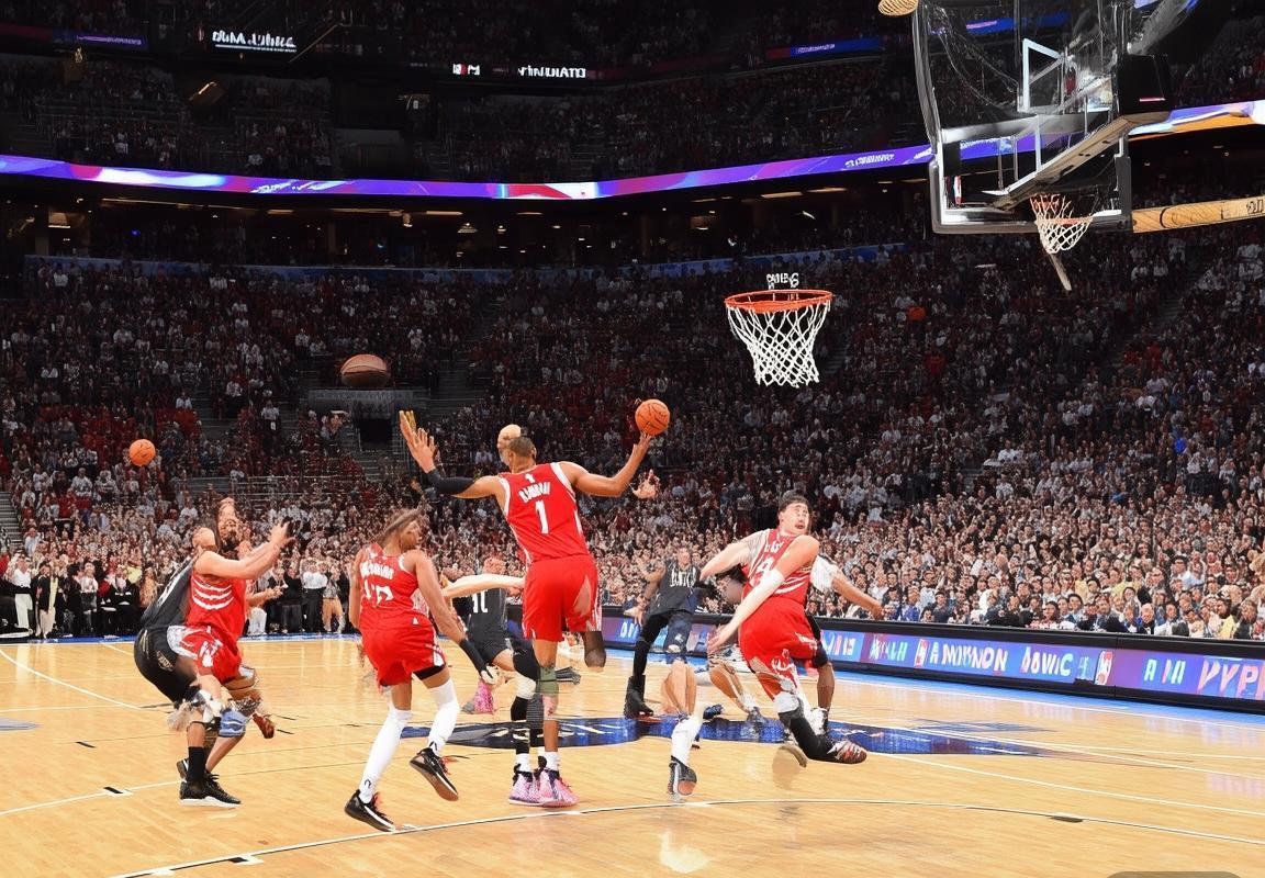 2018年NBA火箭VS篮网巅峰对决：火花燃动篮球盛宴(图1)